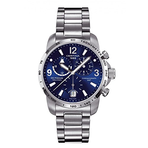 Certina Herren-Armbanduhr XL Chronograph Quarz Edelstahl C001.639.11.047.00 Certina Herren-Armbanduhr XL Chronograph Quarz Edelstahl C001.639.11.047.00