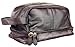 Genuine Leather Dopp Kit Shaving Accessory Toiletry Travel Wash Bag for Men (Vintage Brown)