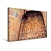 Produktbild Calvendo Premium Textil-Leinwand 45 cm x 30 cm quer, Medinet Habu, Totentempel von Ramses III | Wandbild, Bild auf Keilrahmen, Fertigbild auf echter Leinwand, Leinwanddruck: Theben West Orte Orte