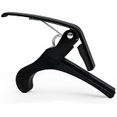 Chroma Quality METAL Guitar Binding Reed Capo - Kapo Capo Clamp & Sturdy Metal