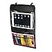 Produktbild Dreamworldeu Rücksitztasche fürs Auto mit Tablett-Fach for iPad Phone| Geräumiger Rücksitz-Organizer perfekt für Kinder | Geräumige Rücklehntasche für Reise-Utensilien und Spielzeug | Leicht abwaschbarer Rücklehnenschutz