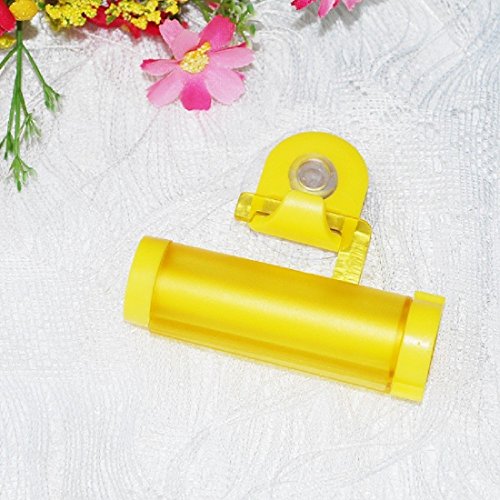 Mode Kunststoff Rollrohr Squeezer Nützliche Zahnpasta Einfache Spender Badezimmer Halter Gelegentliche Farbe - 6