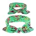 Imported Mom and Me Headband Boho Baby Headwrap Knotted Hairband Hair Bow Set Green RS.230.00