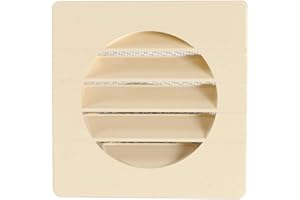 Nicoll - Grille d aeration speciale facade sable getm100 pour tube pvc