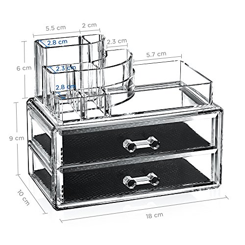Ecooe Acryl Kosmetikorganiser Make Up Organizer Kosmetikständer - 2
