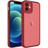 Zore Apple ile uyumlu iPhone 11 Kılıf Kamera Korumalı Transparan Zore Post Kapak Kırmızı