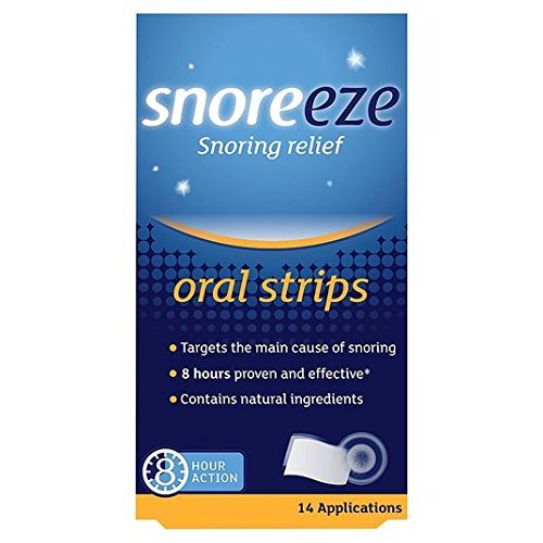 Snoreeze Oral Strips 14 per pack by Snoreeze