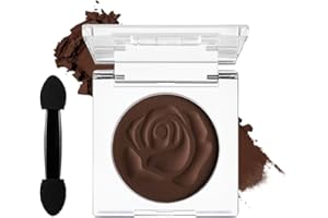 ‎DE'LANCI DE'LANCI Single Matte Braun Lidschatten, Neutral Nude Braun, Wasserfest, Hoch Pigmentiert, Grundlegender Lidschatten, Vegan #09