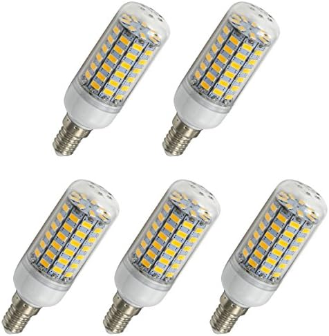 Aoxdi 5X LED Corn bulbs E14 10W , Warm White,69 SMD 5730 E14 LED Corn Bulb Lamp, AC 220-240V