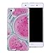 Produktbild Huawei P8 Lite Glitzer Handyhülle,Tpu Bumper Hülle für Huawei P8 Lite,Leeook Kreative Stylish Wassermelone Muster Glänzend Glitzer Schutz HandyHülle Slim Fit Bling Shiny Weich Gel Silicone Rückseite Hülle TPU Tasche Schale Bumper Ultradünn Flexibel Schutzhülle für Huawei P8 Lite + 1 x Schwarz Eingabestift-Wassermelone