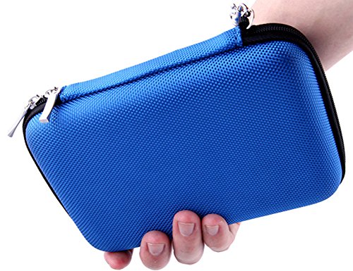 FunYoung Aufbewahrungstasche Organizer für USB Sticks SD Speicherkarte Schutzhülle Farbwahl (Blau) - 7