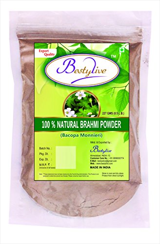 100% Natural Brahmi Leaves (BACOPA MONNIERI) Powder (227 g) RS.162 (35.00% Off) - Amazon