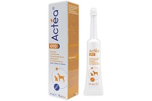 ANIDEV - Actéa OTO - Gouttes Auriculaires - Produit Naturel - Oreille Chien Chat - 15ml