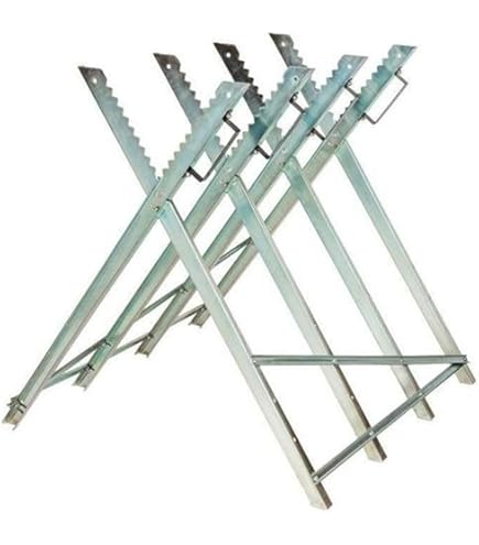 Cavalletto Per Taglio Legna Con Supporto Motosega - Pieghevole, Portata 150 Kg | 81x72x78,5 Cm | Ideale Per Legna Da Ardere - Foto 8