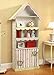 Fantasy Fields by Teamson Crackled Rose Childrens Bookcase Bookshelf Storage Shelving & Doors W-6927A