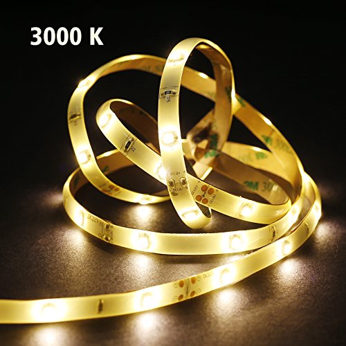 Bewegung aktiviert Bett Licht, ALED LIGHT Flexible LED Streifenlicht, Auto Ein/Aus Bewegungsmelder Nachttischlampe, Bewegung aktivierte LED-Lichtleiste (1.2M *2 Warmweiß) - 8