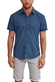 Slim Fit (corte ajustado) edc by Esprit 047cc2f009, Camisa Hombre, Azul (Grey Blue), Small