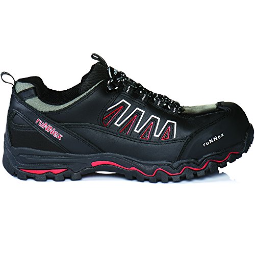 ruNNex Sicherheitsschuhe S3 LightStar extra leichte Halbschuhe Größe 44, schwarz, 5320 - 2