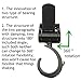 VORCOOL 2pcs Multifunction Plastic Hangers Hooks Velcro Hooks for Baby Stroller Pram Pushchair Toy Car