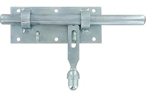 Gâche renforcée pour verrou de box à gland acier zingué blanc Tirard & Burgaud