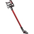 H.Koenig UP600 PowerClean 22.2v 3-in-1 Scopa elettrica senza fili e senza sacco- Compatta, Leggera, Silenziosa. Adatto agli a