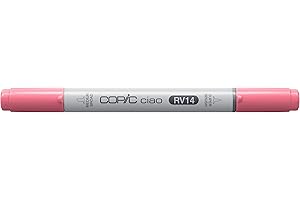 COPIC Ciao Coloured Marker Pen - (RV-14) Begonia Pink, For Art & Crafts, Colouring, Graphics, Highlighter, Design, Anime, Professional & Beginners, Art Supplies & Colouring Books