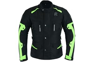 RAXUS EDGE VESTE DE MOTO HOMME HIVER 3/4 IMPERMÉABLE Homologuée CE