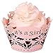 Produktbild 50Cupcake Muffin Fllen Baby Dusche Gastgeschenken IT 'S A GIRL PINK