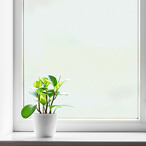 fancy-fix Film Vitre Electrostatique Vitrage Maison Opaque Transparent Dépoli Statique Adhérence Vinyle Fênetr