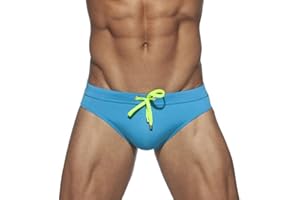 LikeJump Bañador de Natación Hombre Briefs Traje de Baño Secado Rápido para Playa Piscina