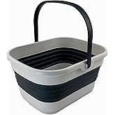 SAART 9.2L Collapsible Tub With Handle - Portable Outdoor Picnic