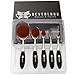 Neverland 5pcs Pro Foundation Brush Set Powder Blusher Toothbrush Curve Cosmetic Makeup Tool