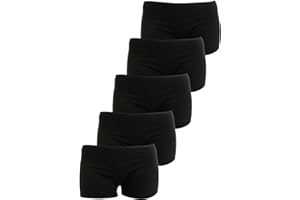 LisaModa Teen Girl Unterhose 5er Pack Boxer Panty Stretch Baumwolle
