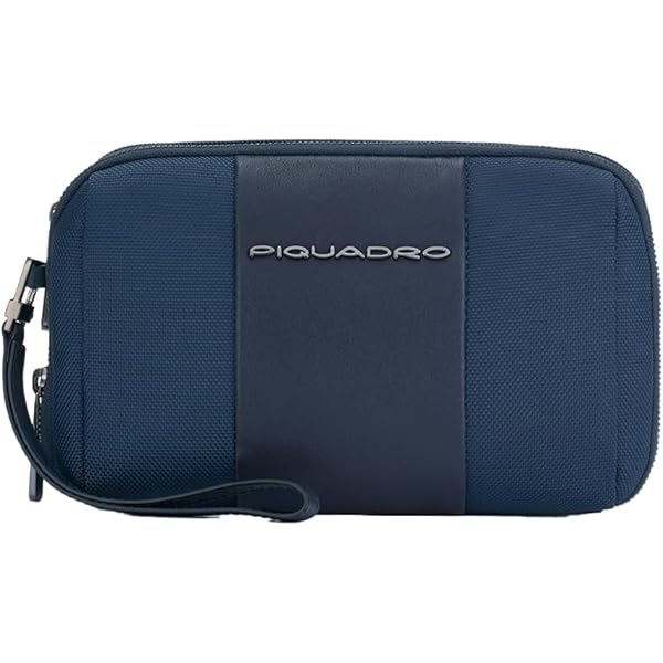 PIQUADRO Pochette uomo AC5940BR2R BLU : Amazon.it: Moda
