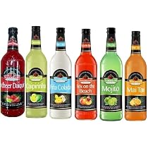 6 Flaschen Nordbrand Cocktail Mix a 0,7 L 15% vol. aus 6 Sorten ...