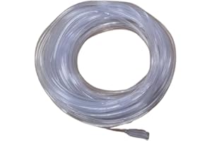 THE OXYGEN STORE Tubo de oxígeno de 15 metros, sin fugas, duradero, flexible, resistente a las torceduras, tubo de grado médico, aprobado por el NHS, se mueve libremente por tu casa mientras recibes oxígeno