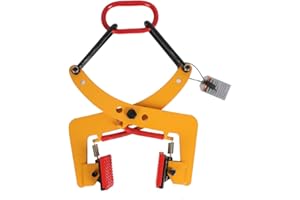 NICCOO Morsetto Di Sollevamento Trave, Morsetto Universale della Trave,Acciaio Pesante Morsetto Adatto a Fabbriche per Trasporto Pietra 280kg