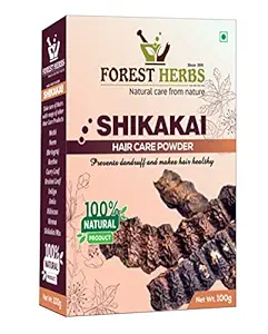 Forest Herbs 100% Natural Organic Shikakai Powder, Acacia Concinna Excellent Hair Conditioner Powder For Hair 200Gms