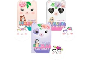 DEPESCHE Topmodel Face Mask Animal Design Beauty And Me