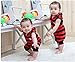 Toddler Baby Boys Kids Cotton Stripes Hoody Clothes One-pieces Rompers Playsuits