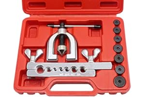 JOMAFA ABOCARDADOR PARA TUBOS DE FRENO Y CALEFACCION EN PULGADAS, 9 PIEZAS