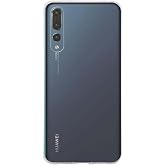 KZY İletişim Huawei P20 Pro ile Uyumlu Kapak 1mm Şeffaf Silikon Kılıf
