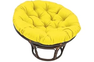 AZVFLY Coussin de Jardin, Coussin Fauteuil rotin, Fauteuil Jardin, Suspendu, Rond Coussin de Chaise, Coussins de siège pour l'intérieur/extérieur Coussins de siège Ronds Coussins de Jardin pour la Maison