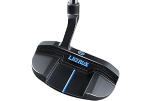 LAZRUS GOLF LAZRUS Premium Black Golf Putter - Rechts- und Linkshänder Golf Schläger Schläger Putter