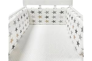 GYCF Cojín Barandilla de Seguridad para Niños, Protector de Cama, Suave Transpirable Alfombra Anticolisión para El Hogar Fácil, Protección Integral para Evitar Colisiones,A11,150x30CM