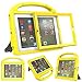 Price comparison product image Surom Kids Case with Built-in Screen Protector for iPad 4, iPad 3 & iPad 2, Shockproof Convertible Handle Stand Case Cover for iPad 2nd 3rd 4th Generation - Canary Yellow
