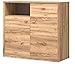 Produktbild Kommode Aria 2 Anrichte Sideboard Schlafzimmer Eiche Grau