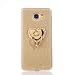 Produktbild Samsung Galaxy A5(2016) A510 Hülle, MUTOUREN Samsung Galaxy A5(2016) A510 Etui Hülle Tasche Schutzhülle TPU Silikon Case Cover Bling Glitzer Gold Bumper mit Ring und Anti-Scratch Löschen Back Bumper für Samsung Galaxy A5(2016) A510