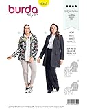 Nicht zutreffend Burda 6393 Schnittmuster Blazerjacke und Longblazer (Damen, Gr. 46-56) Level 4 fortgeschrittene