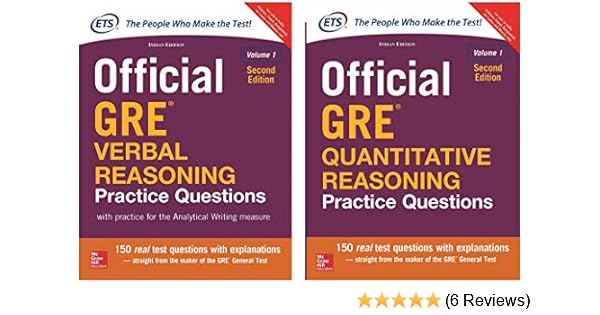 Buy Official Gre Verbal Reasoning Practice Questions Official Gre Quantitative Reasoning Practice Questions Book Online At Low Prices In India Official Gre Verbal Reasoning Practice Questions Official Gre Quantitative